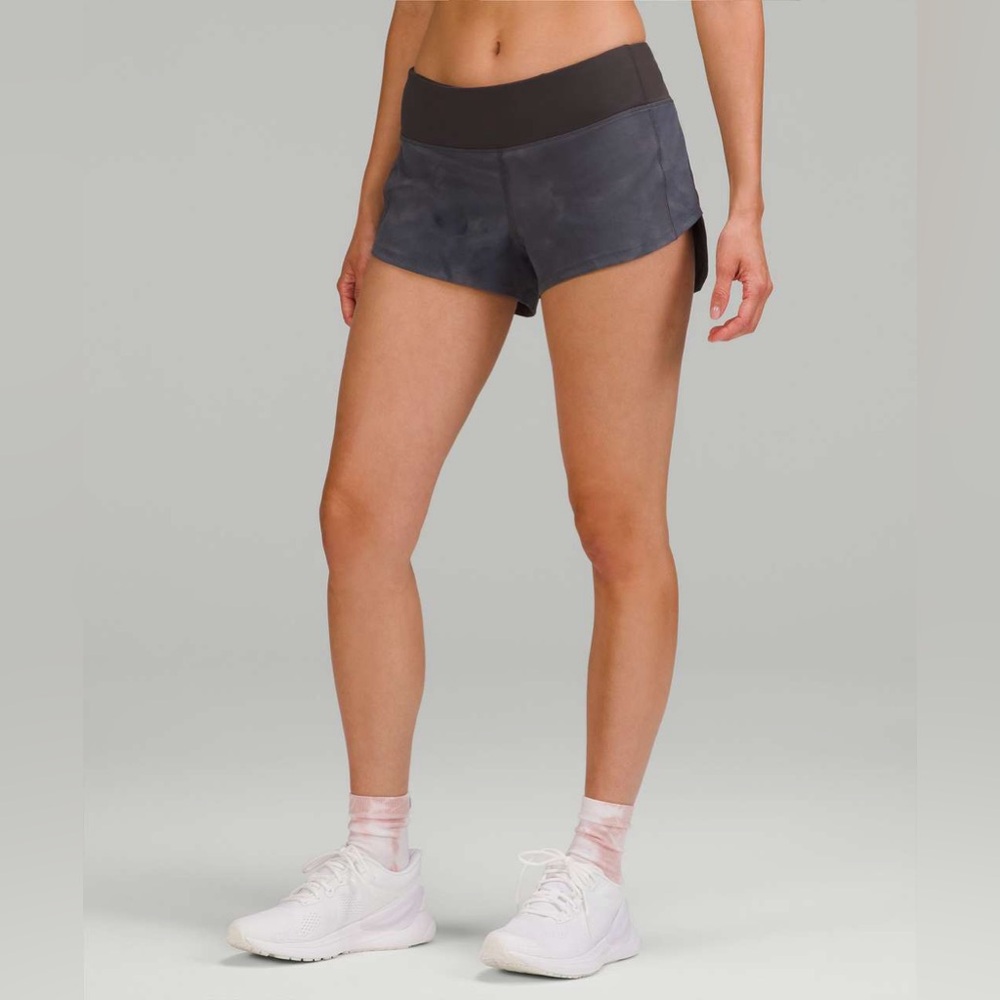 Cloudy Grey Lululemon Shorts